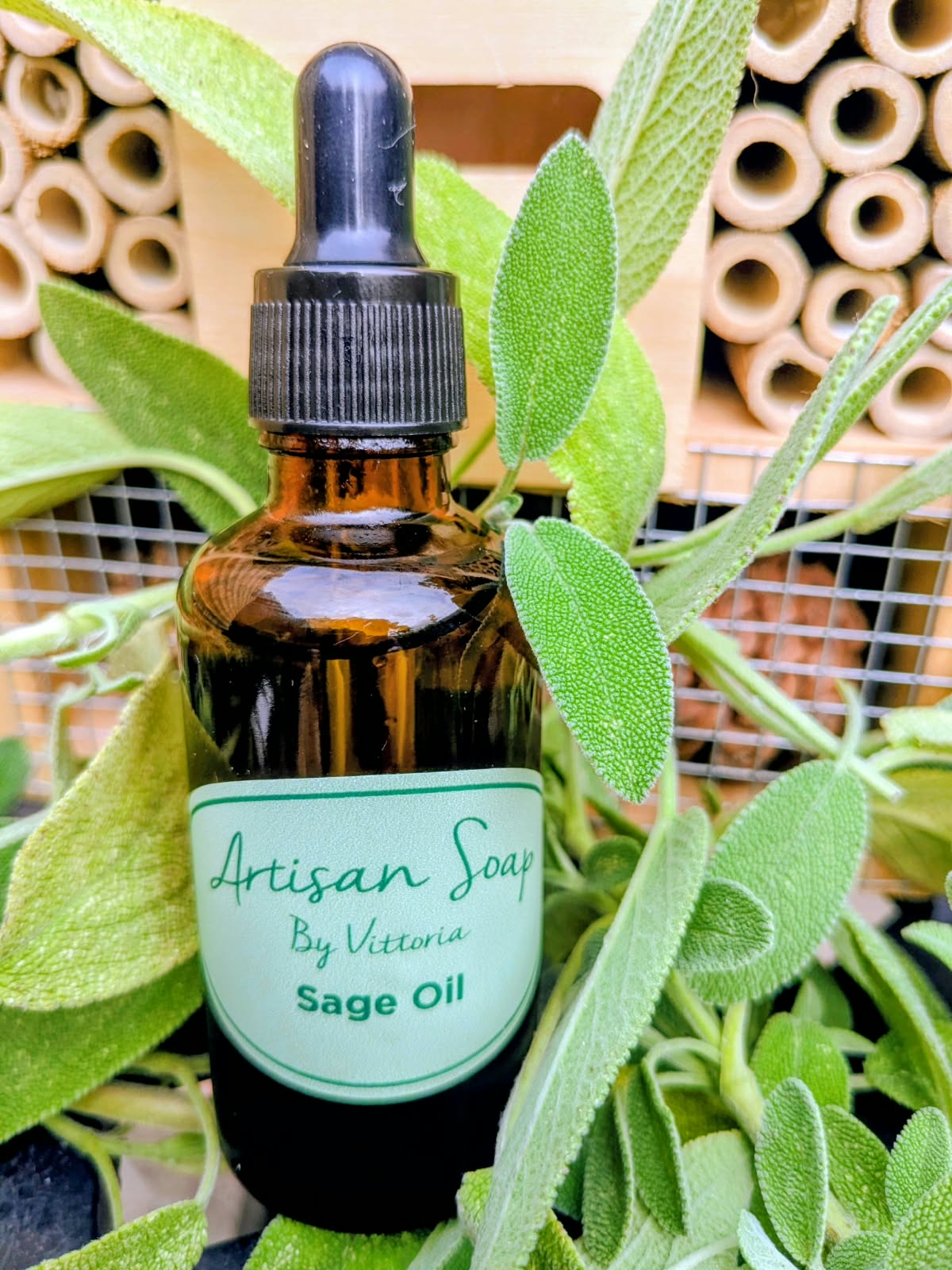 Organic Sage and Lemongrass Oil